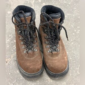 Cougar Titan Brown Suede Hiking Boots Men’s 7M Lace Up Trail Outdoor